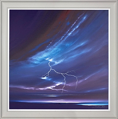 The Lightning Above (Framed)