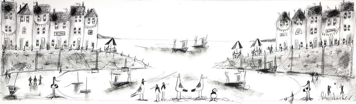 Harbour Scene III (Sketch)