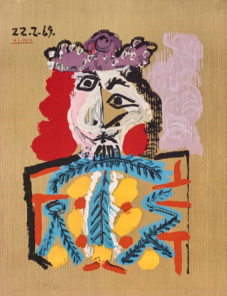 Portraits Imaginaire 22.2.69 | Pablo Picasso - Clarendon Fine Art
