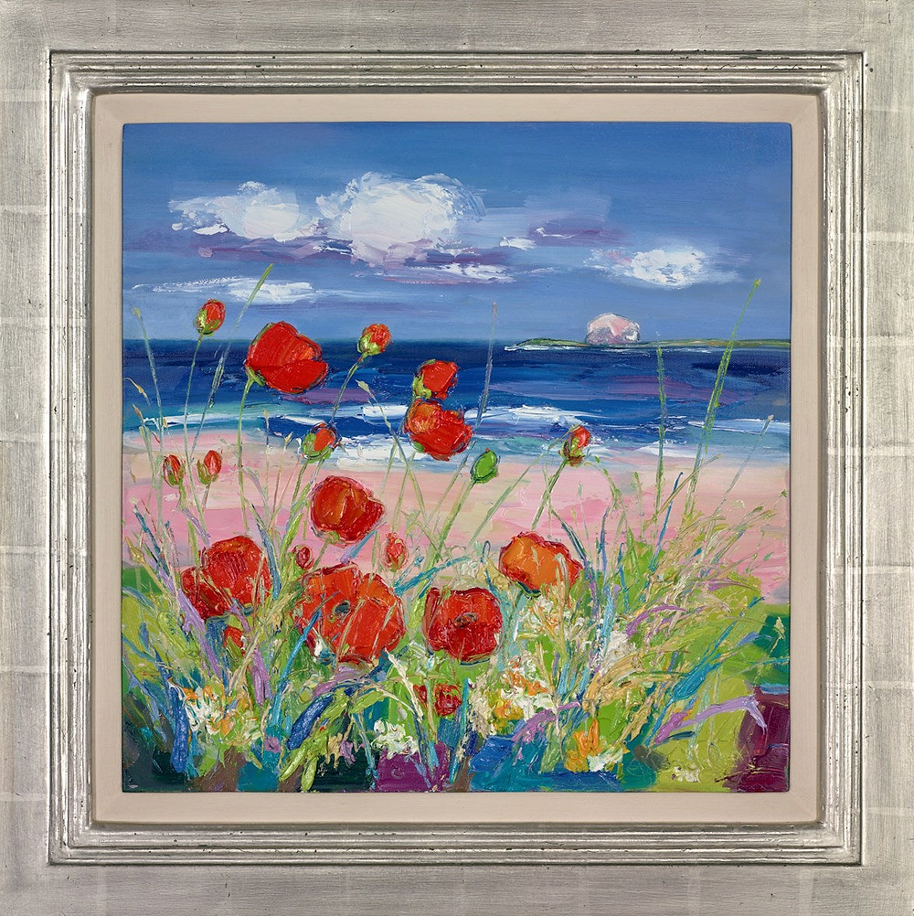 Poppies Amongst Flowers And Grasses, North Berwick