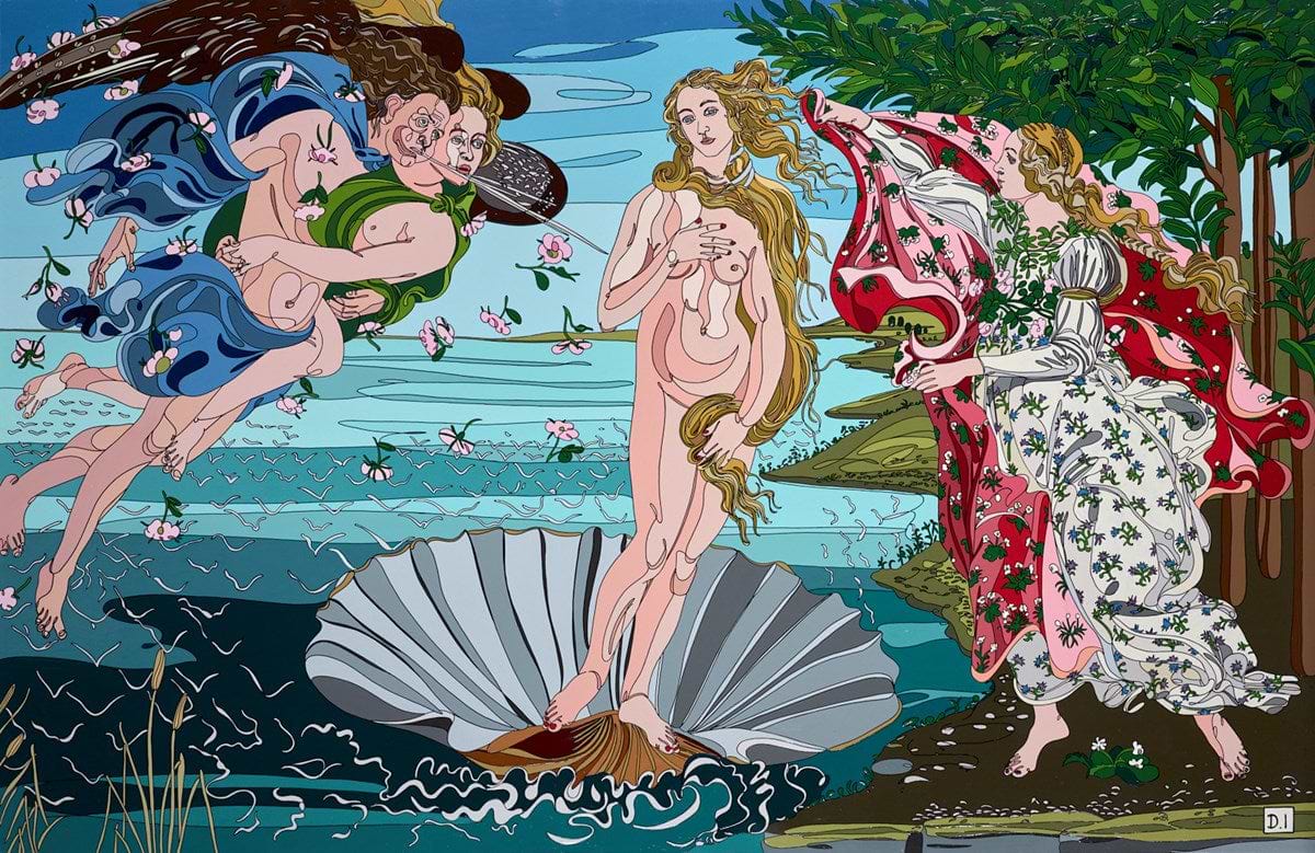 版画 MADSAKI / Birth of Venus II 1月12日(木)12時よりWEBサイトにて、MADSAKIエディションサイン