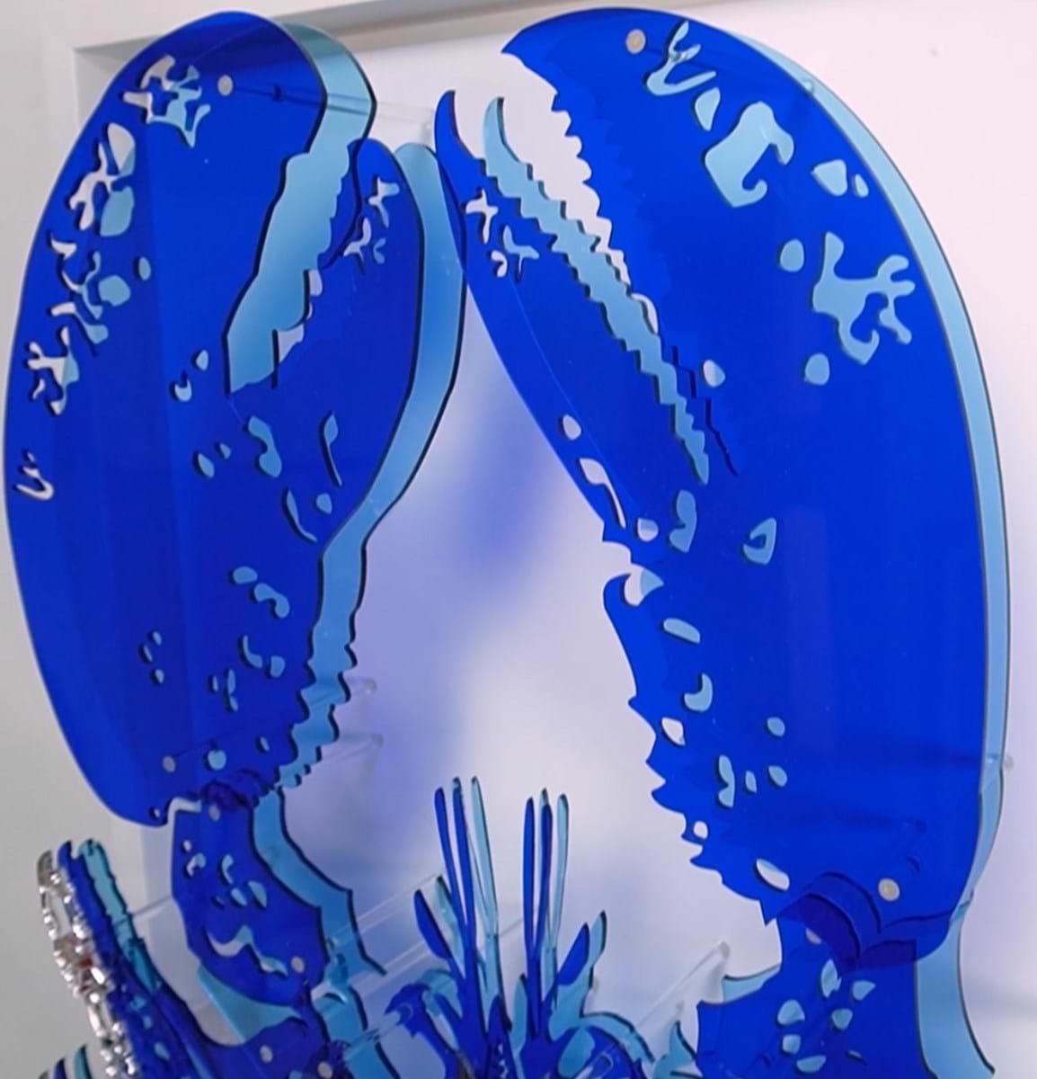 Blue Lobster | Pierre Brault - Clarendon Fine Art