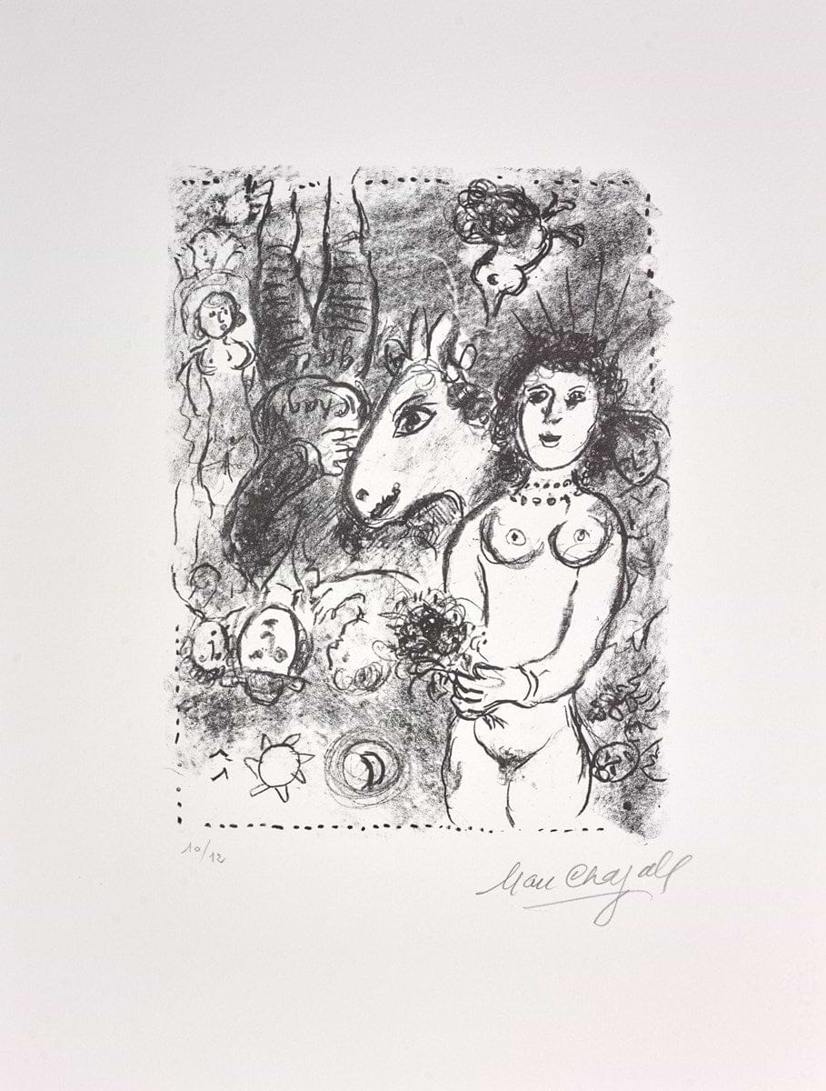 Nu Au Petit Bouquet