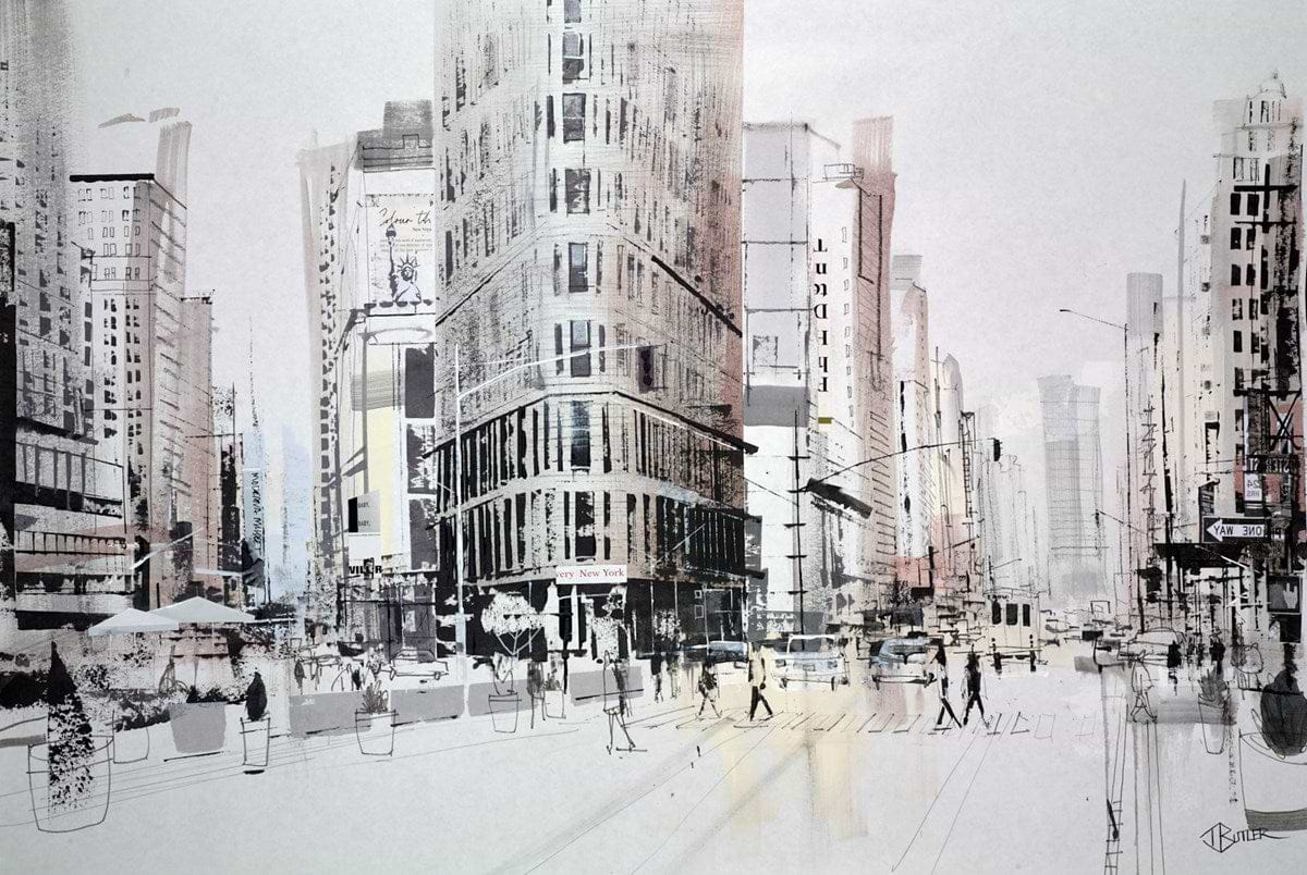 Flatiron And Broadway (Study)