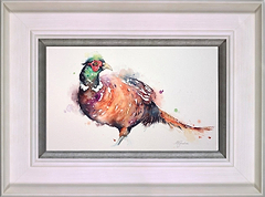 Fancy Pheasant (Framed)