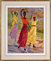 Three Girls Floating , Rajasthan