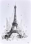 Eiffel Tower, Paris (sketch)