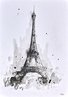 Eiffel Tower, Paris (sketch)