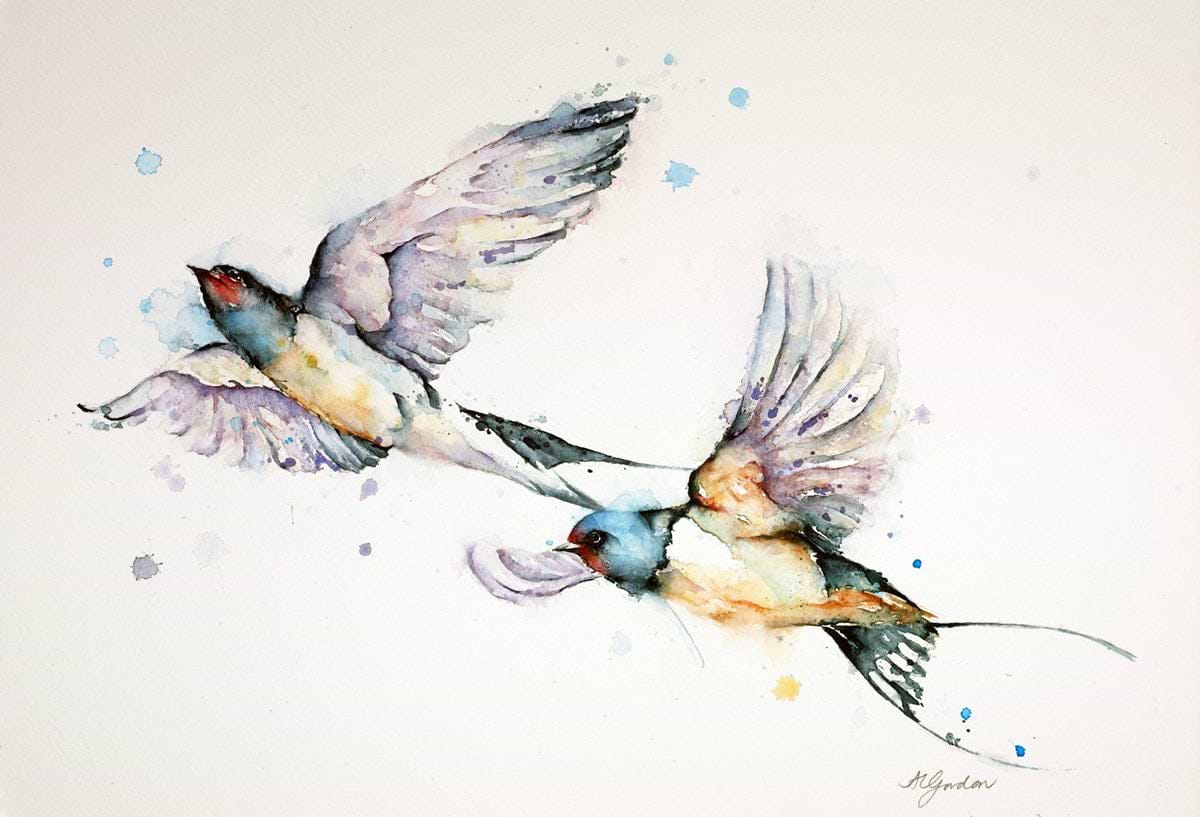 Summer Flypast- Swallows