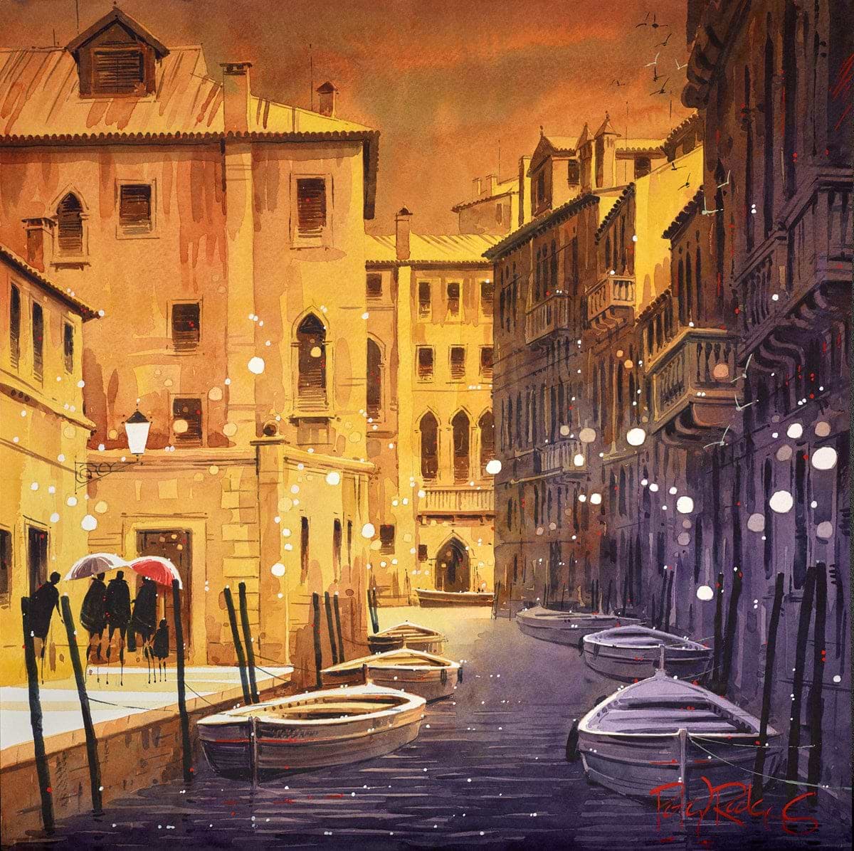 Conversation, Venice | Peter J Rodgers - Clarendon Fine Art