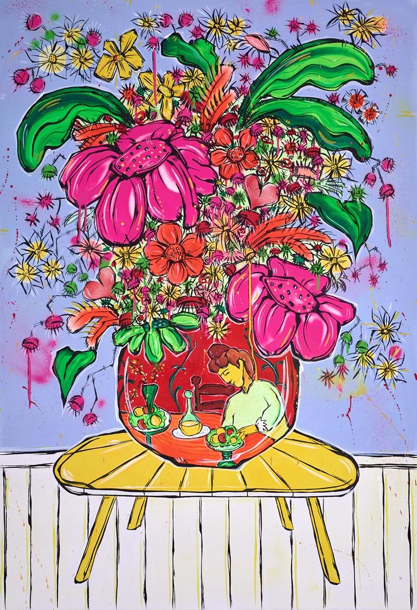 Harmony In A Red Pot