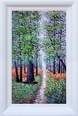 A Colourful Forest (Framed)