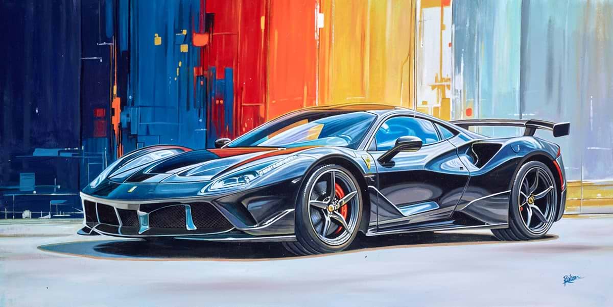 2025 Ferrari F80 | Roz Wilson – Clarendon Fine Art