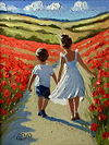 Walking Amongst the Poppies