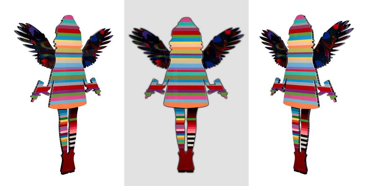 Angel Cake - Medium Striped