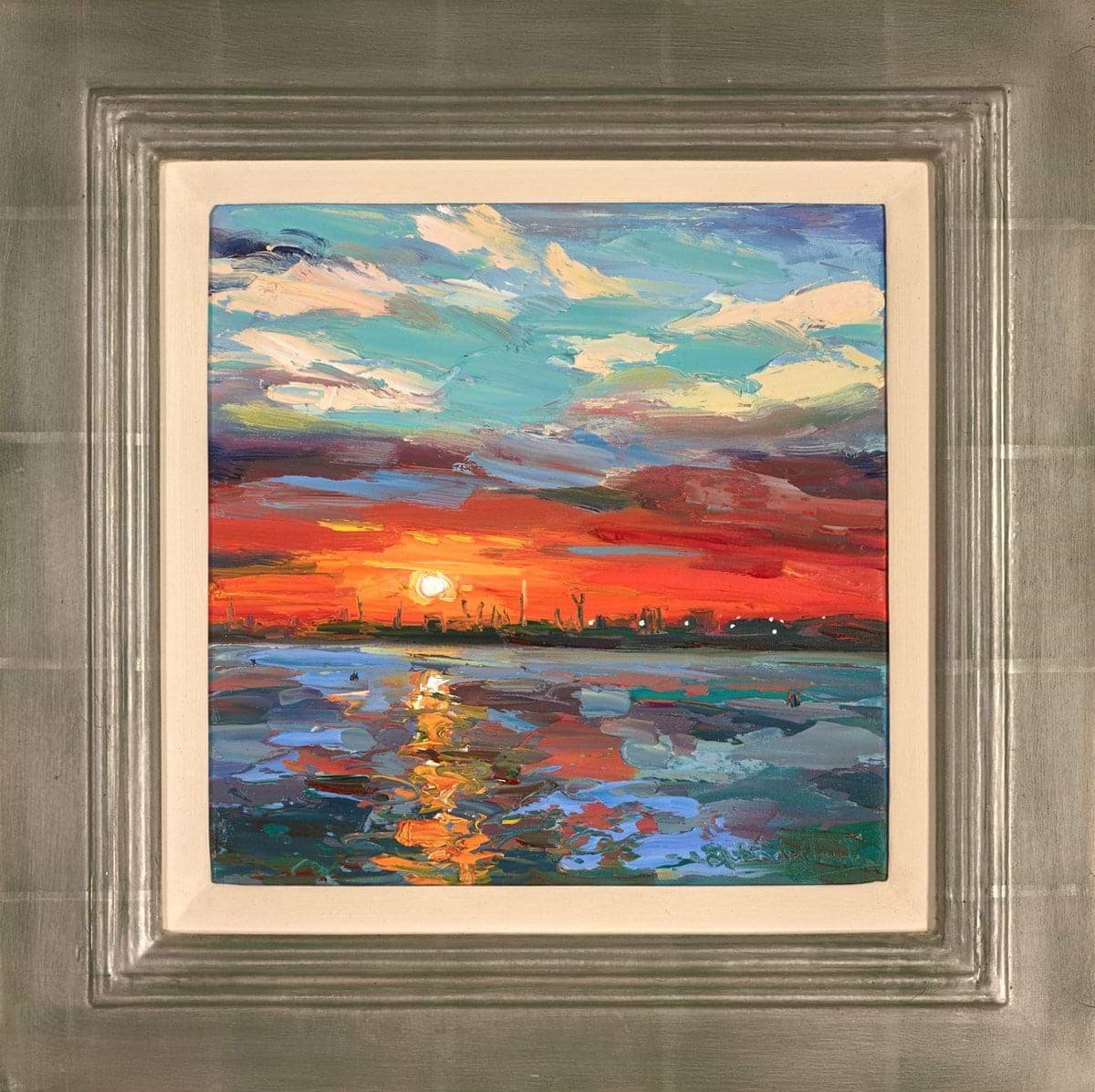 Setting Sun, Humber Estuary