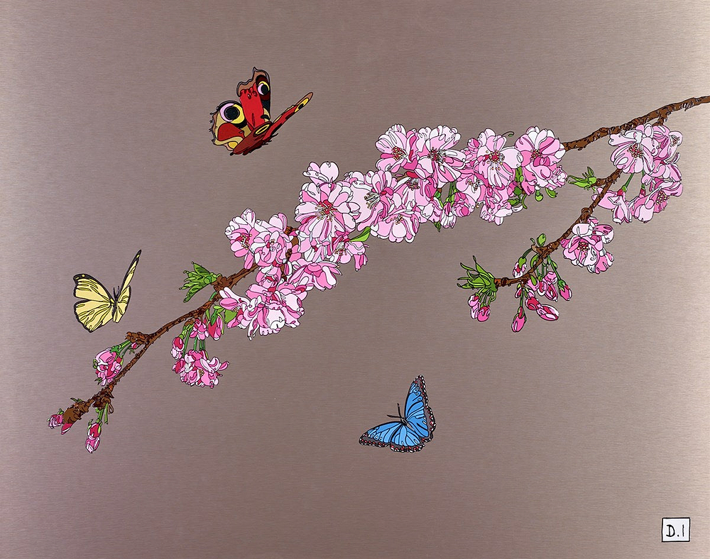 Blossoms And Butterflies