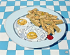 Double Egg & Chips