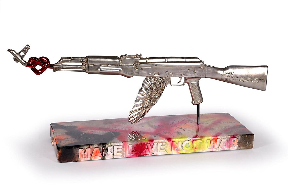 Make Love Not War  (Silver)
