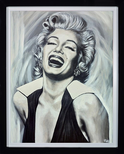 Marilyn- If You Can Make A Woman Laugh (Framed)
