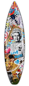 Love Rules - Surfboard