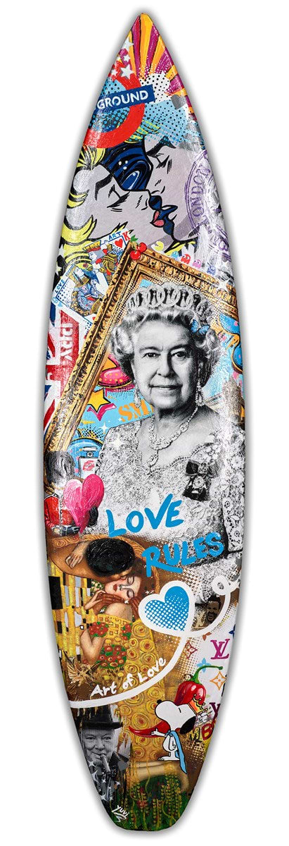 Love Rules - Surfboard