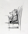 Garden Party Corgi Seated Study