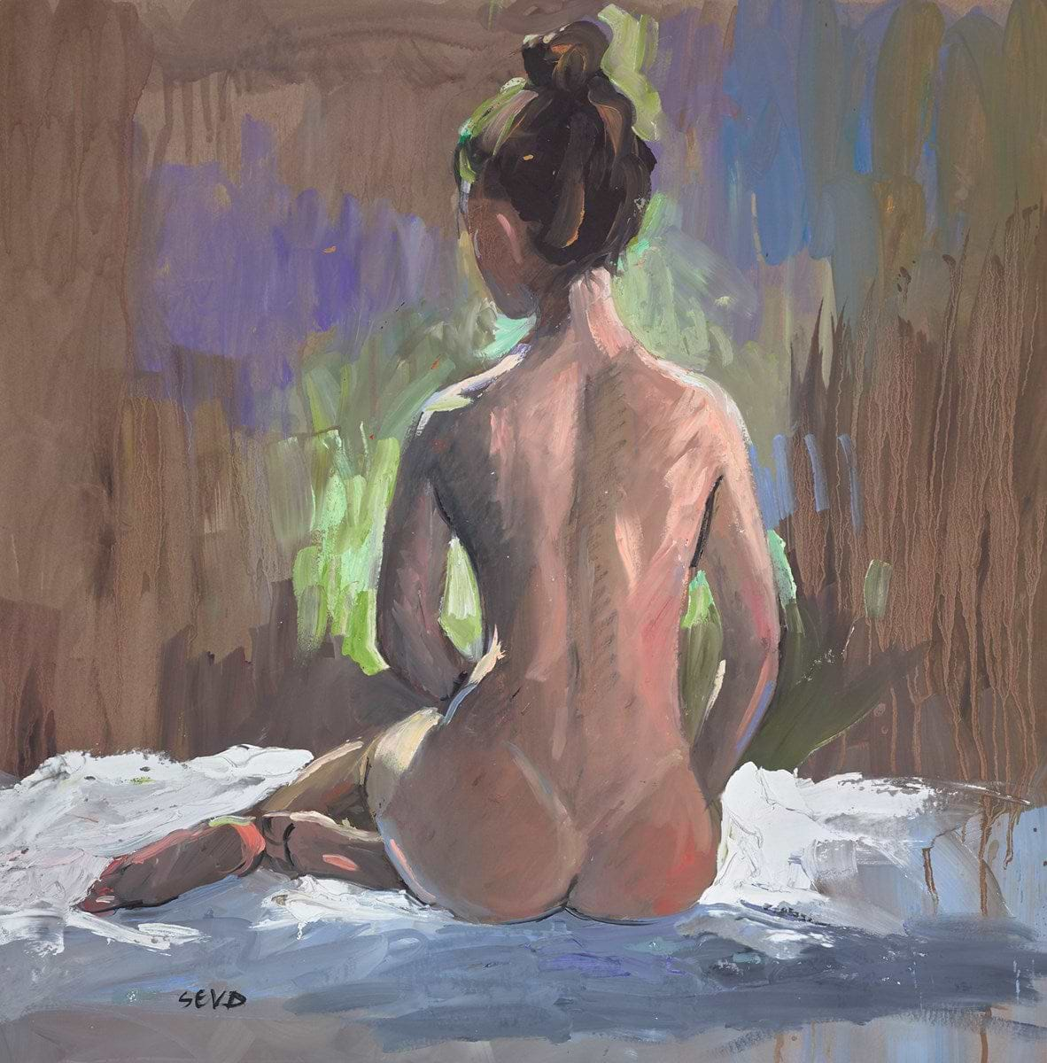 Seated Nude Study