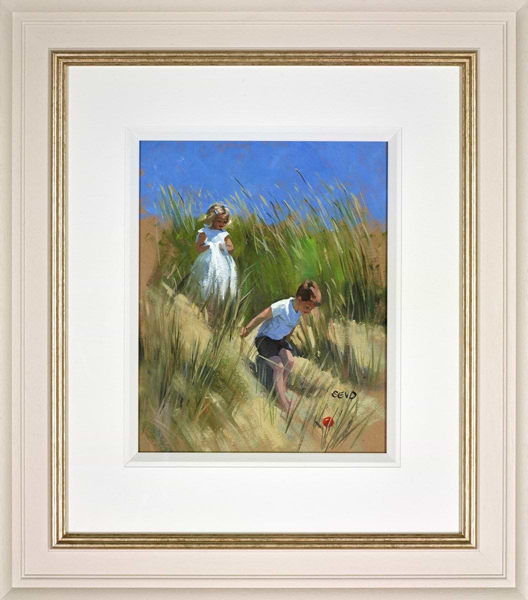 Playing In The Dunes