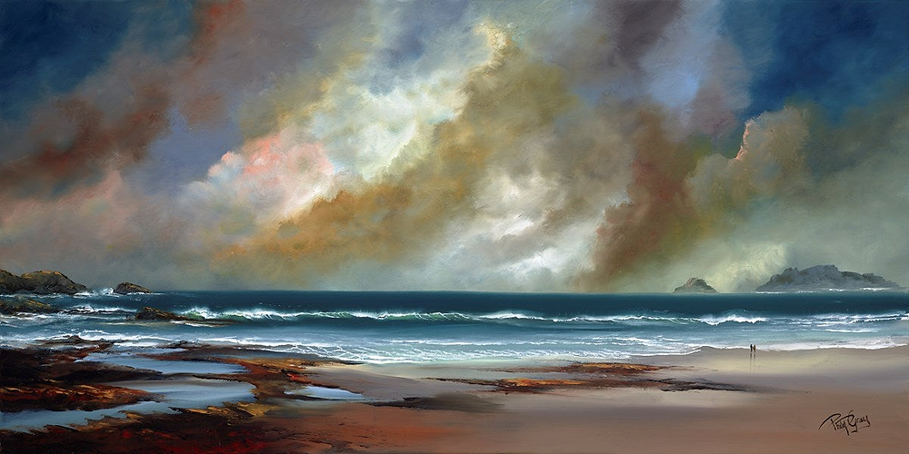 Walking Along The Waves