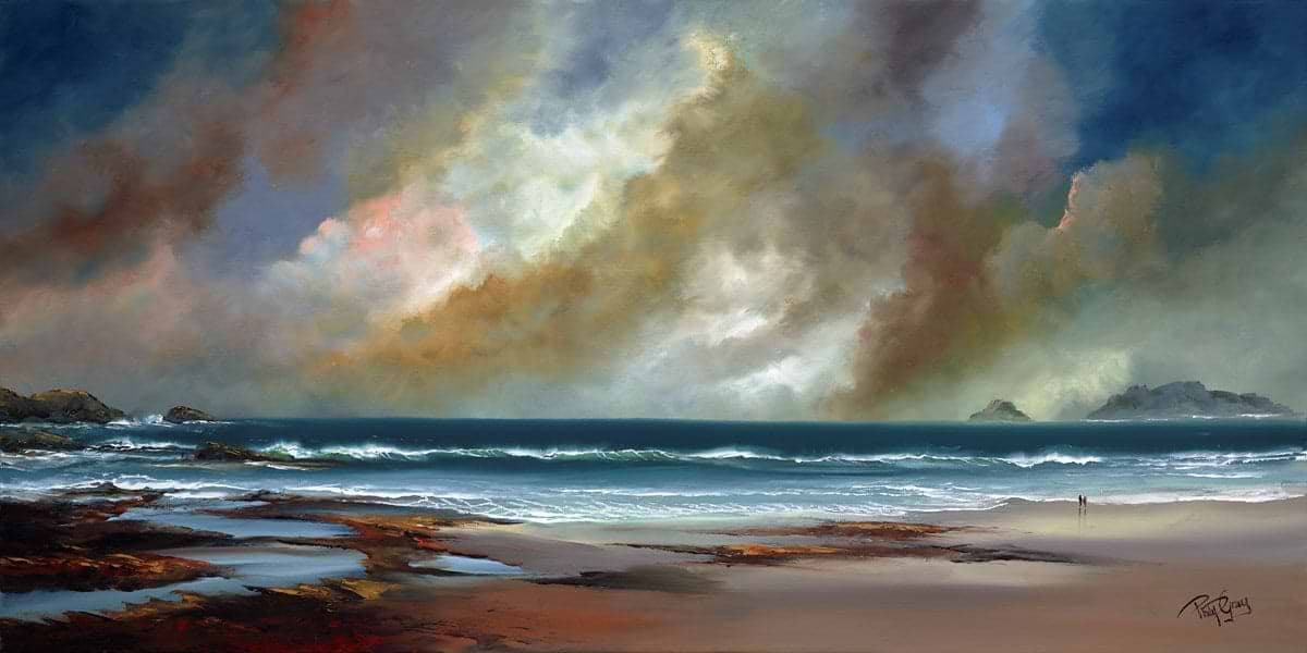 Walking Along The Waves