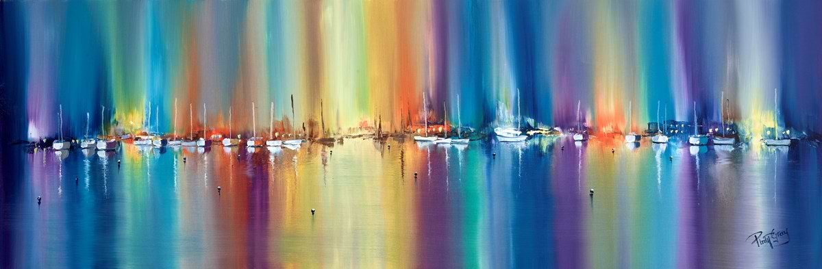 Colourful Harbour Lights