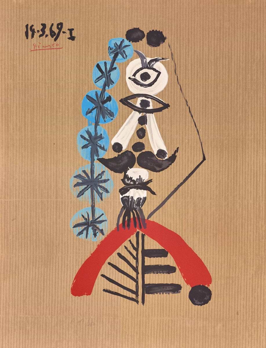 Portraits Imaginaire 19.3.69 I | Pablo Picasso - Clarendon