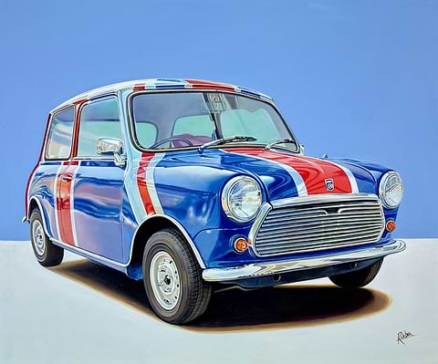 1965 Union Jack Austin Mini