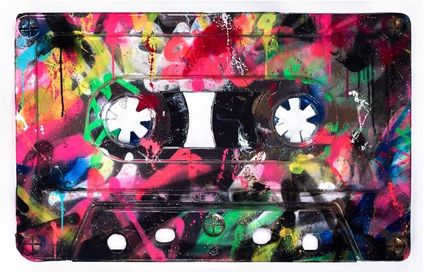 Graffiti Cassette Tape
