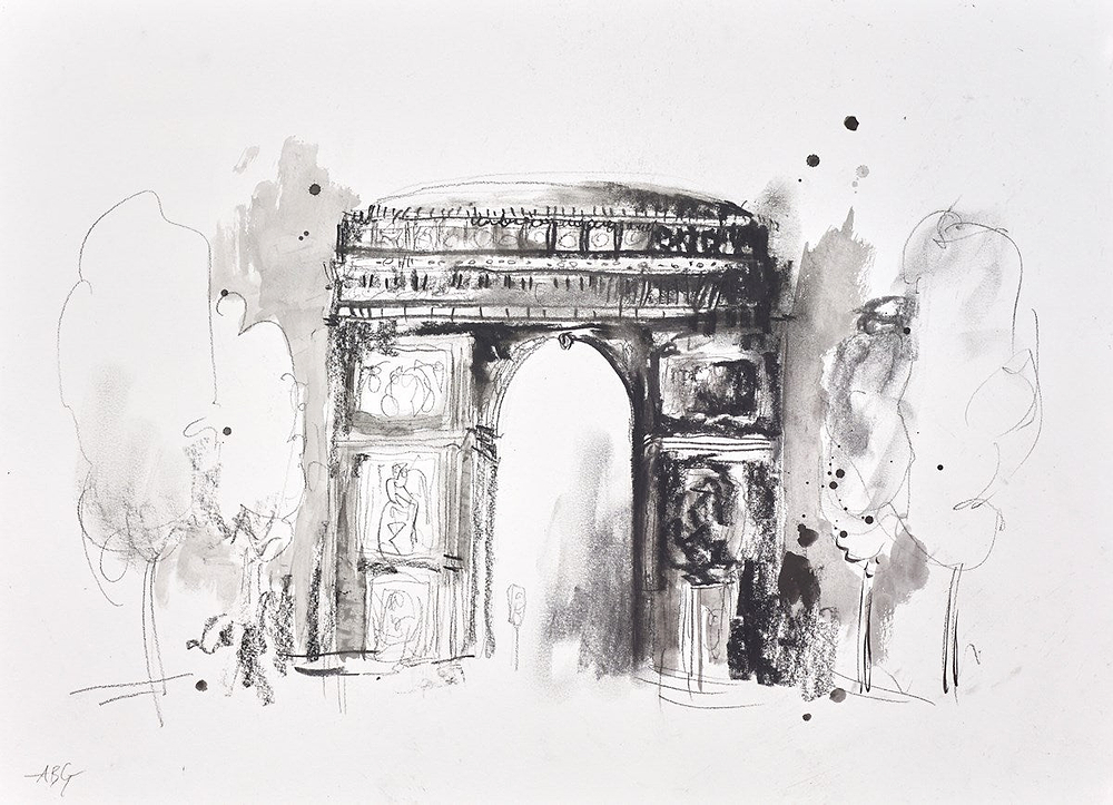 Arc De Triomphe III (Sketch)