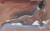 Reclining Nude Study