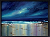 Midnight Blue Mood (Framed)