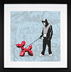 Banksy Dog Walker (Framed)
