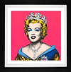 Queen Marilyn (Pink) (Framed)