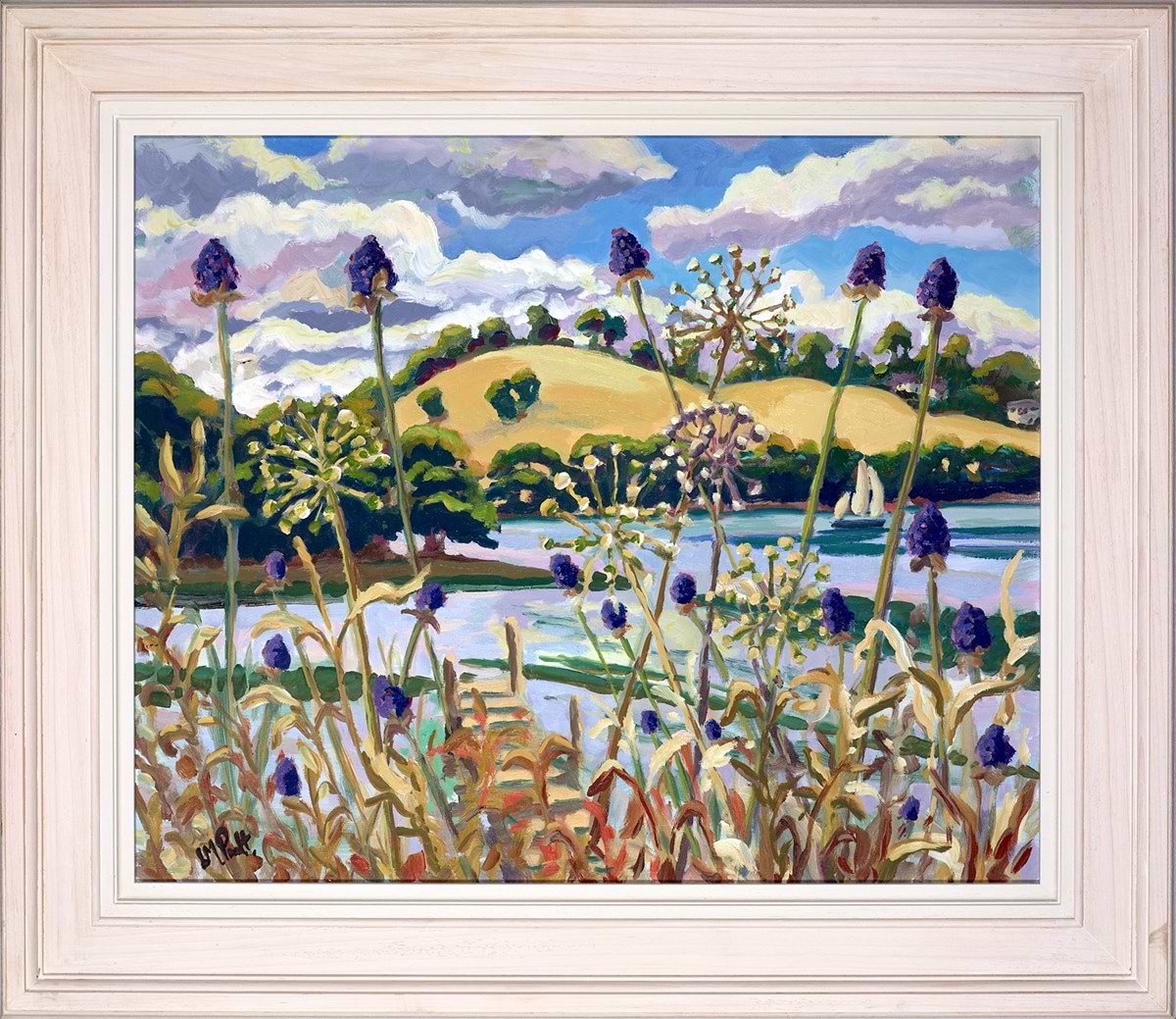 Alliums And Estuary Dittisham