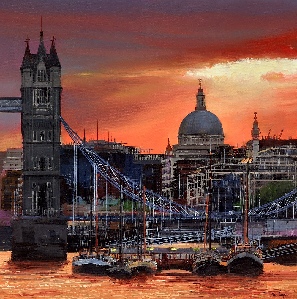 Sunset Over The Cathedral