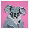 Koala on Pink (Framed)