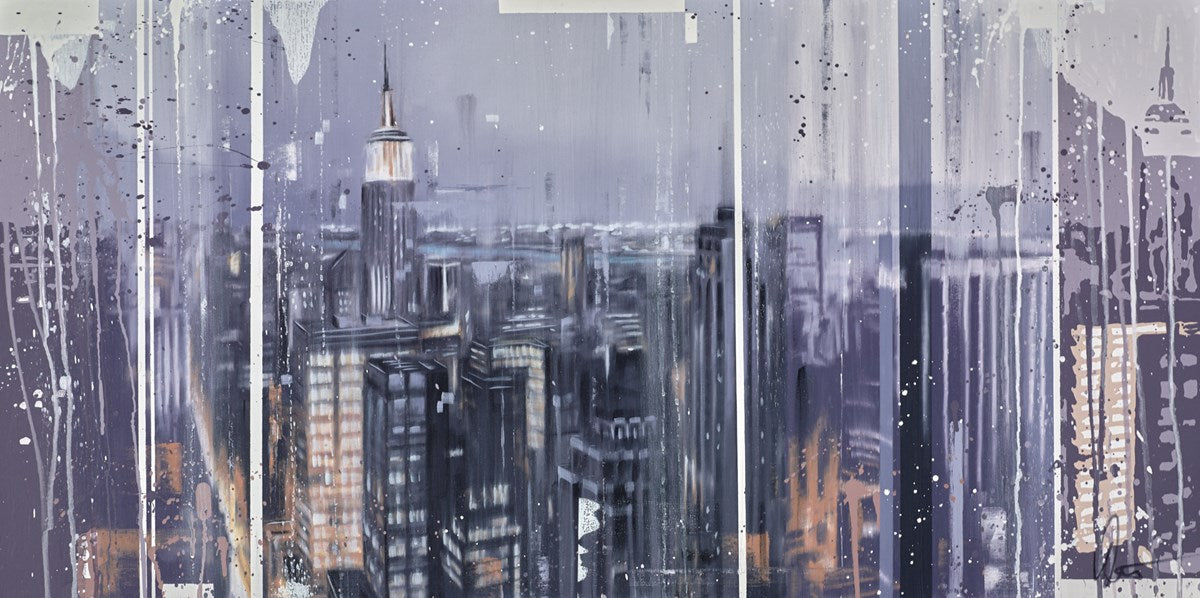 New York At Dusk III
