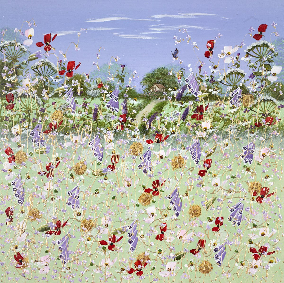 Serene Florals IV