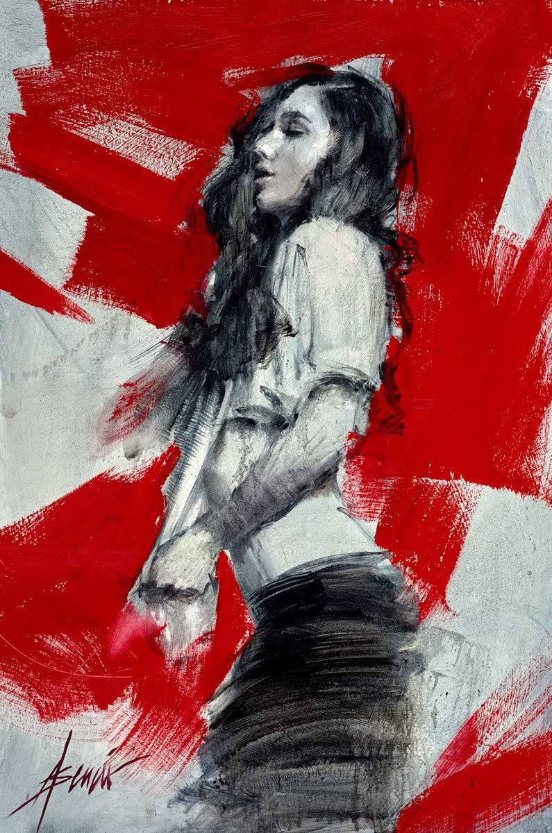 Black And White And Red All Over