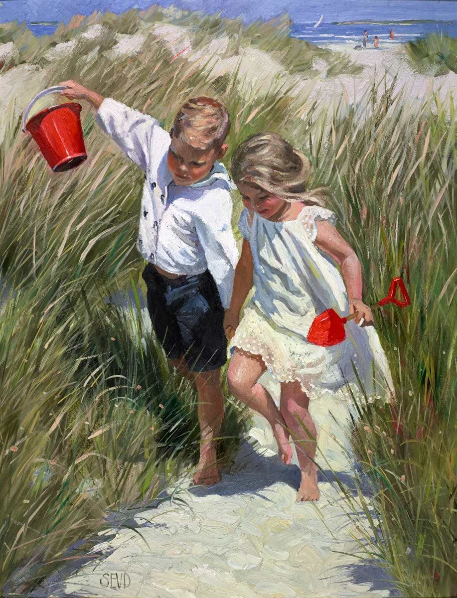 Play Day In The Dunes, Fistral Beach, Newquay