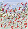 Bluebells and Poppies II