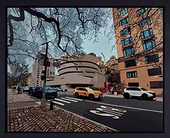 Guggenheim, New York (Framed)