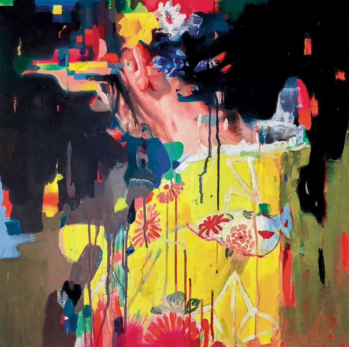 アート・デザイン・音楽 DRIPPING kiki Christian Chapiron ▷ Painting Felix chill by Kikayou | Carré d'artistes